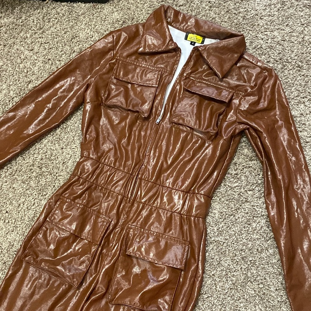 Brown one piece